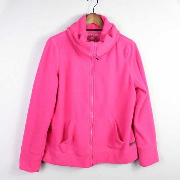 calvin klein women's fleece jacket